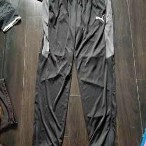 PUMA mens joggers athletic pants L